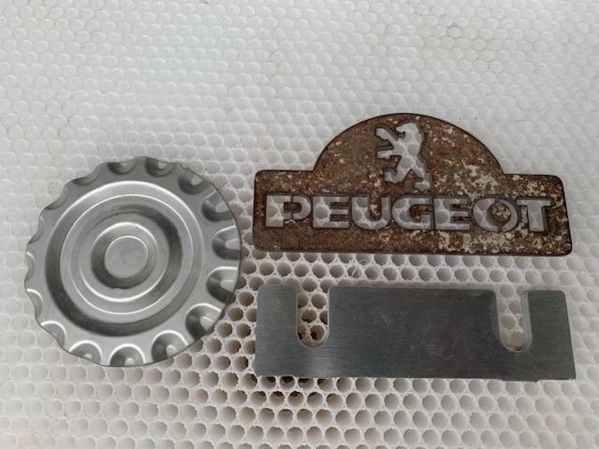 Pièces en aluminium, acier et inox