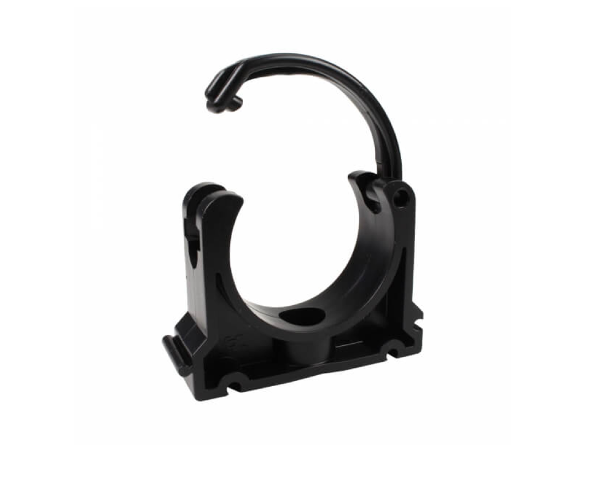 Collier plastique à clip pour canalisation
