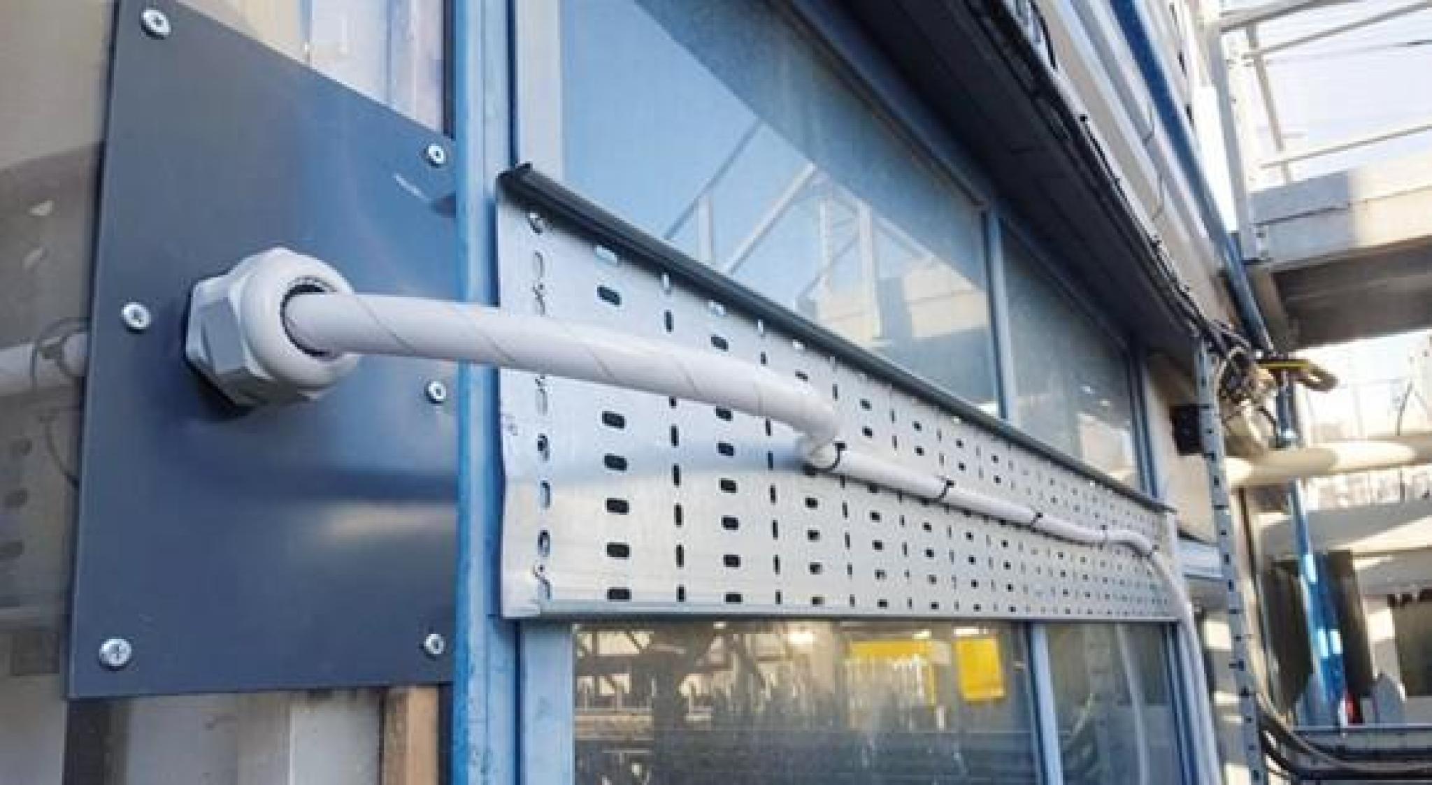 Réseau de flexibles ProtectaFlex installé