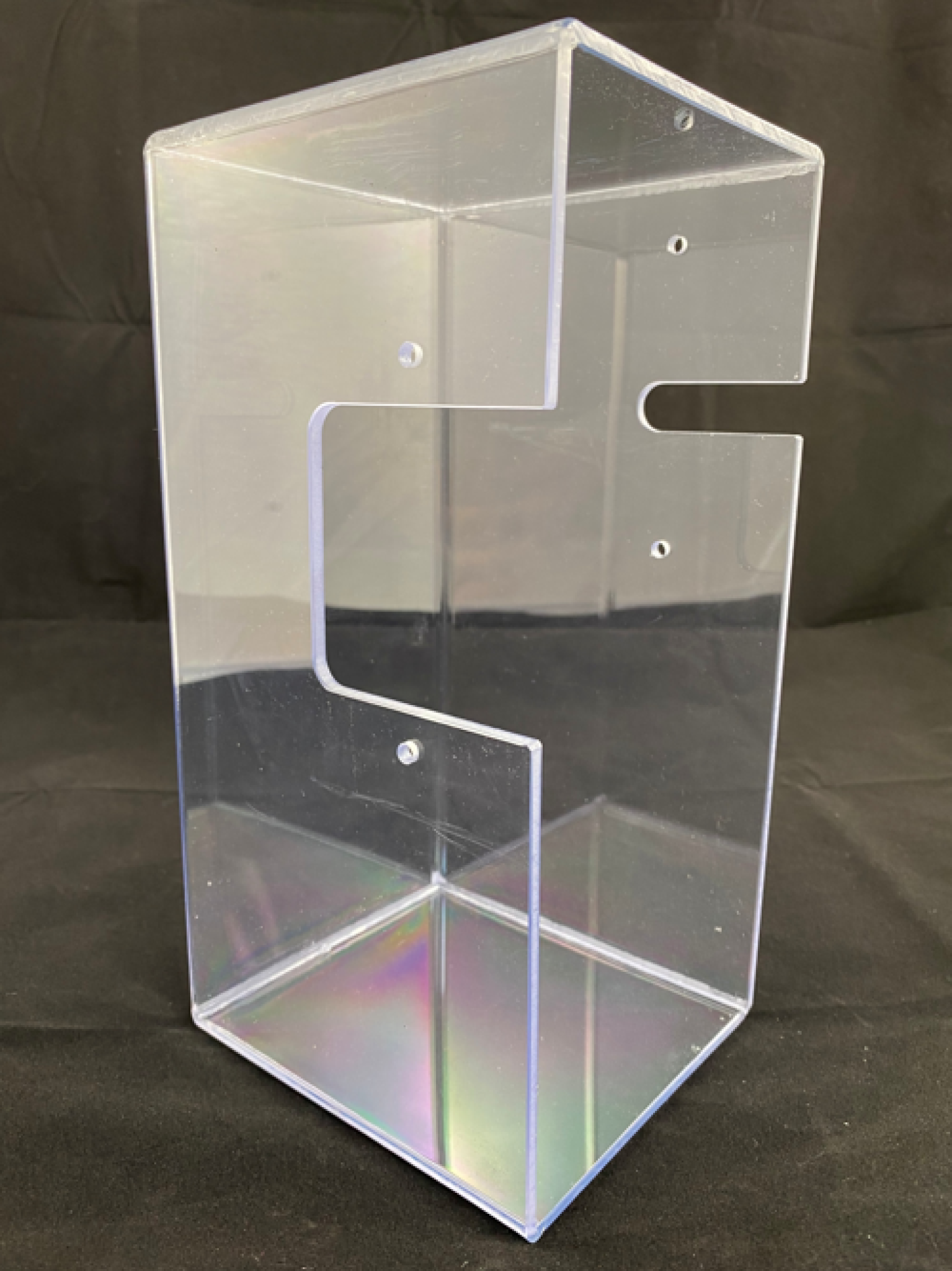Plaque plastique transparente découpée sur mesure
