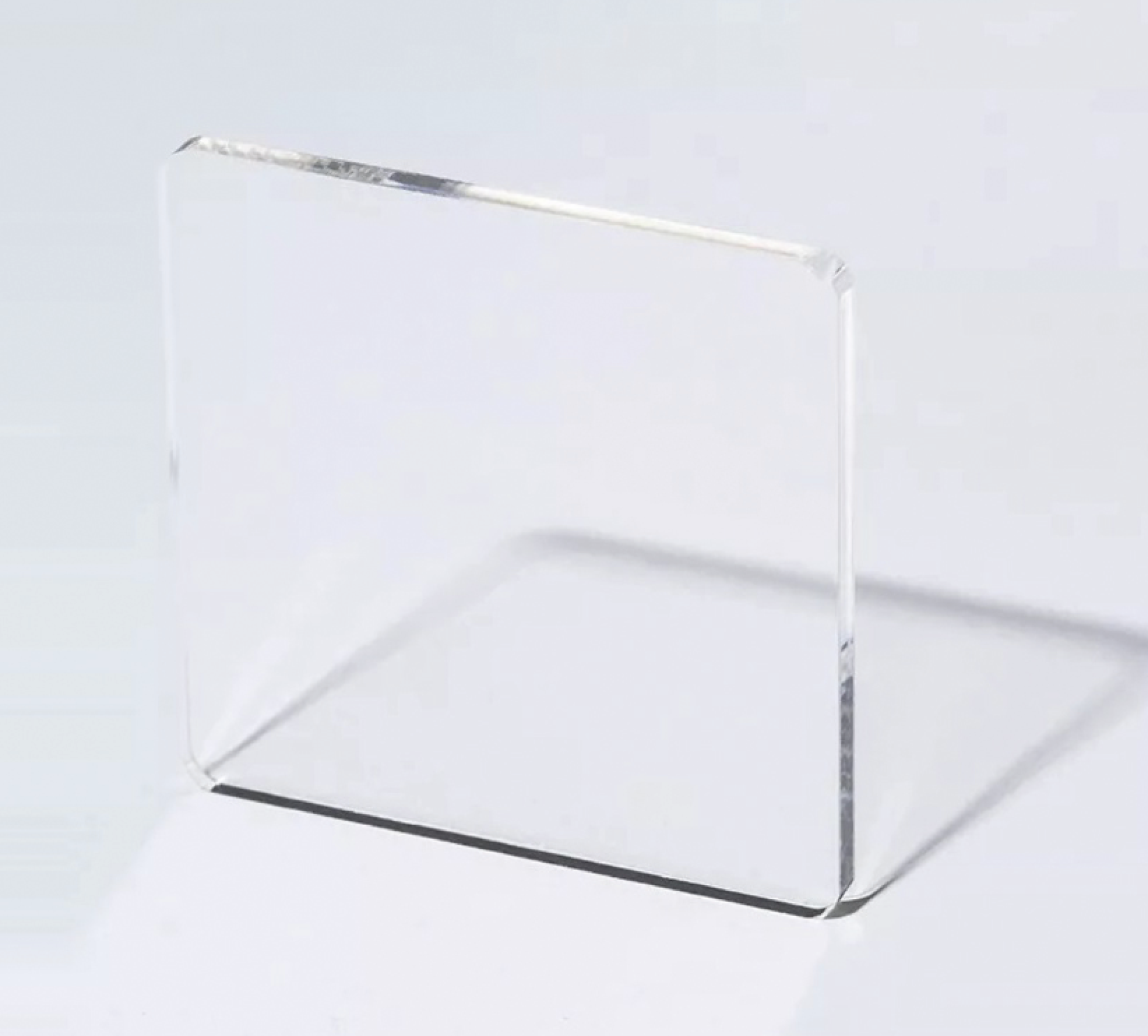 Plaque transparente en PMMA