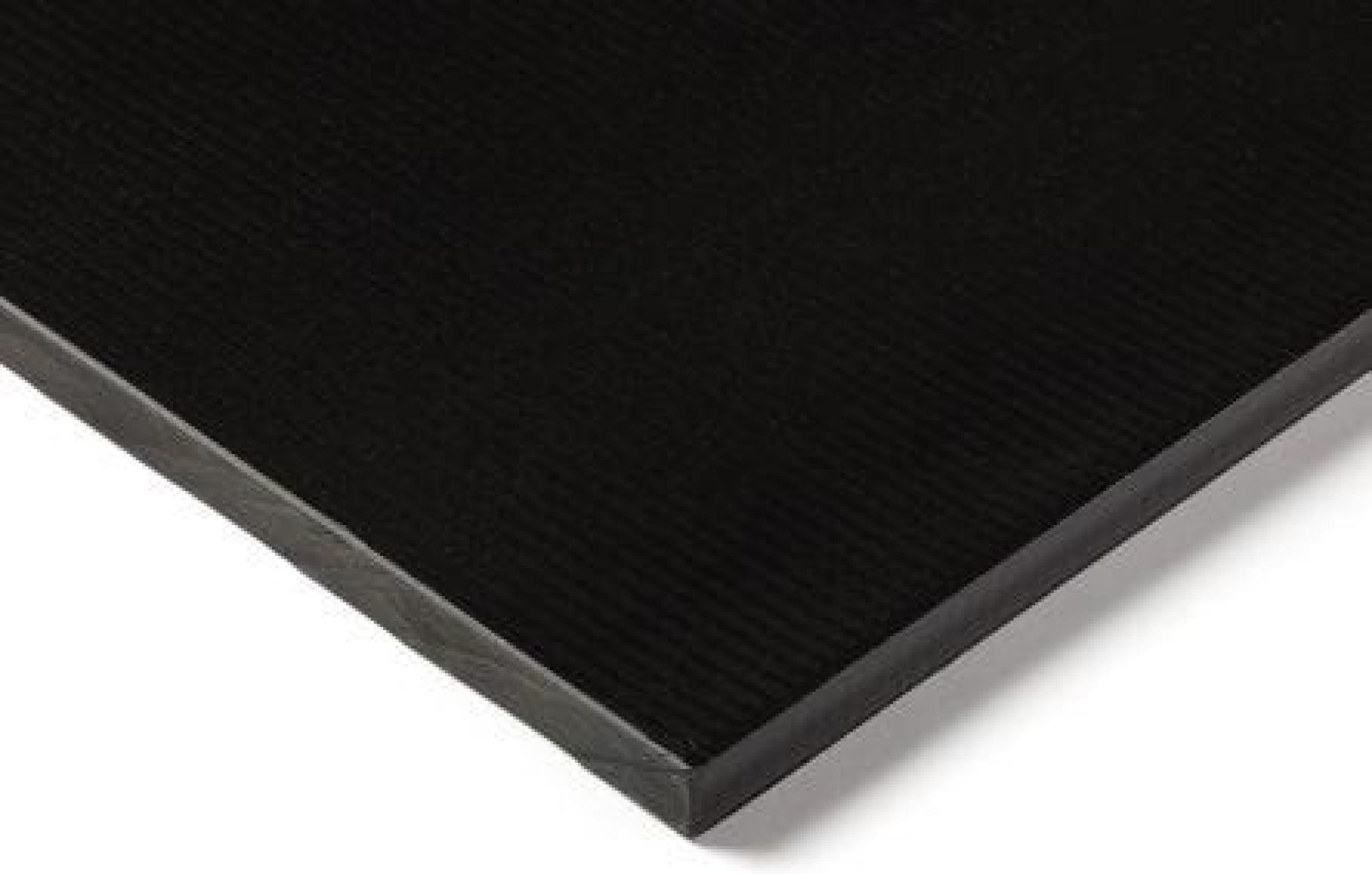 Plaque noire de polyéthylène électroconducteur PE-EL